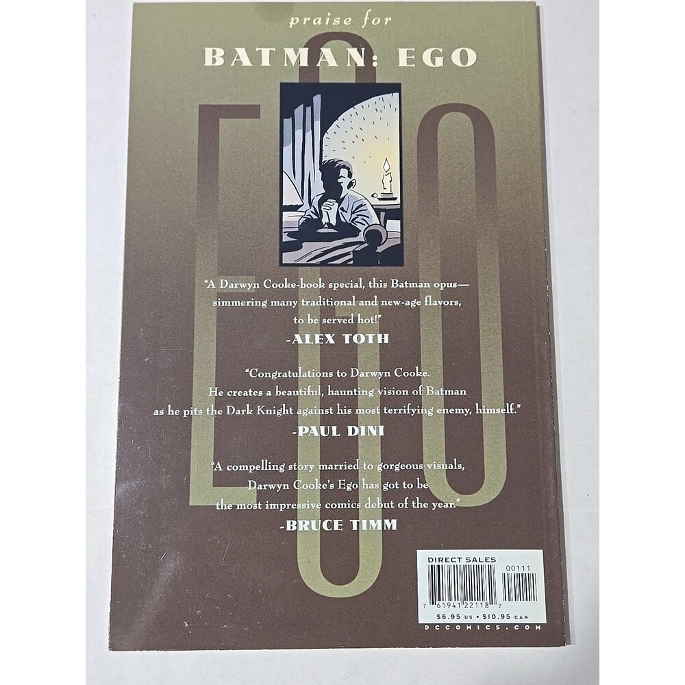 DC Graphic Novel Batman - Ego VG+ - Picture 5 of 8